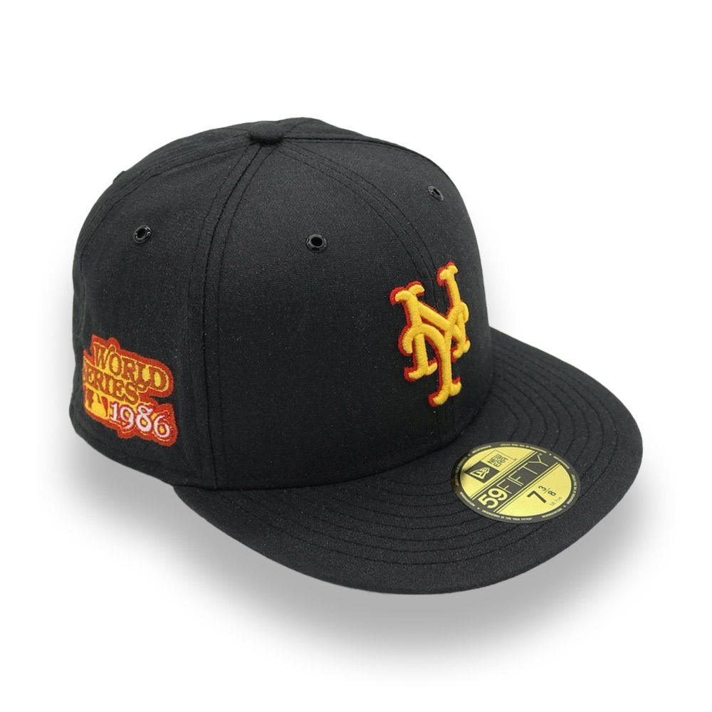 日本未発売 ニューエラ ニューヨーク・メッツ 1986 ワールドシリーズ サイドパッチ キャップ / NEW ERA NEW YORK METS  1986 WORLD SERIES SIDE PATCH 59FIFTY CAP - メルカリ