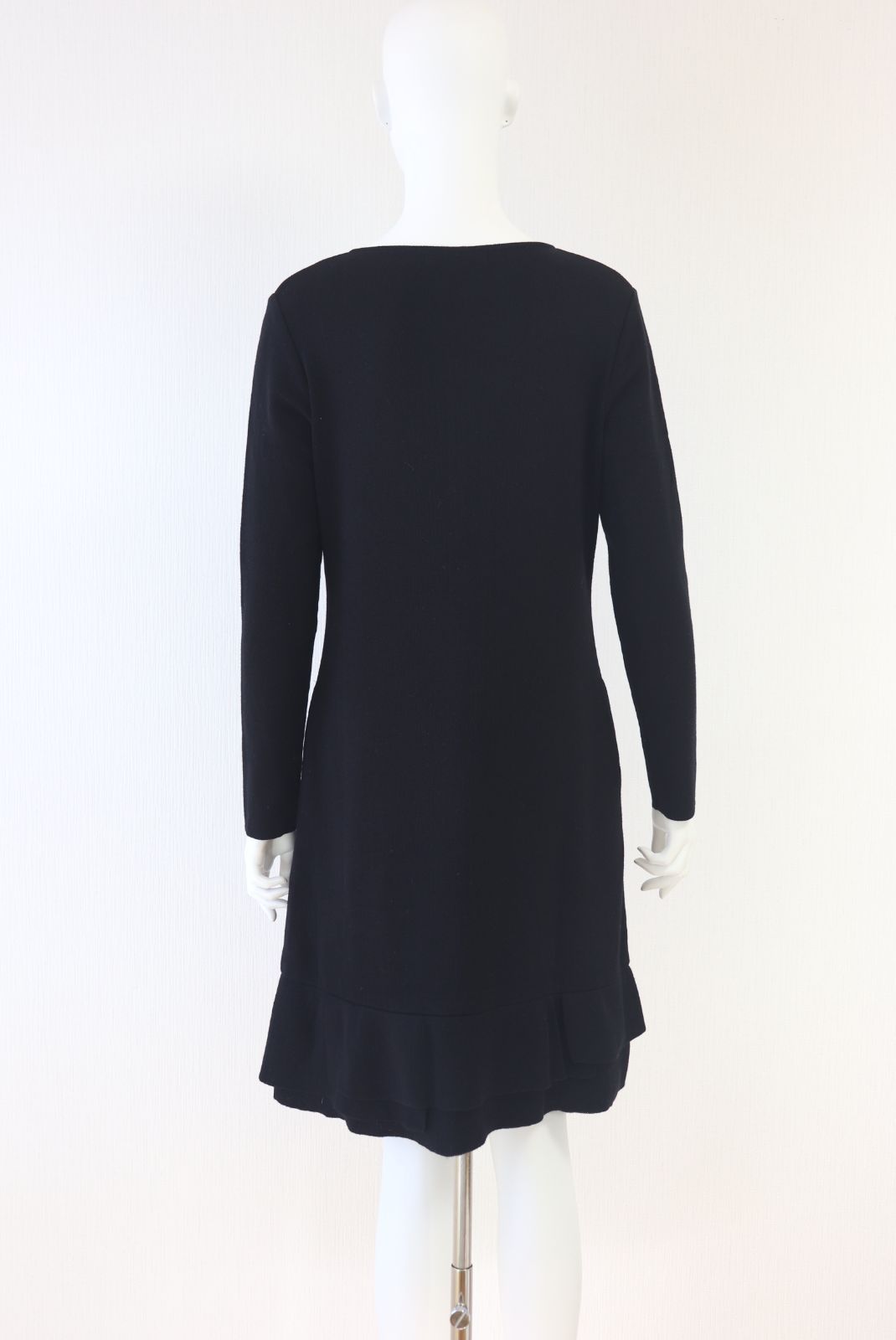 Rene フロントジップアップニットワンピース