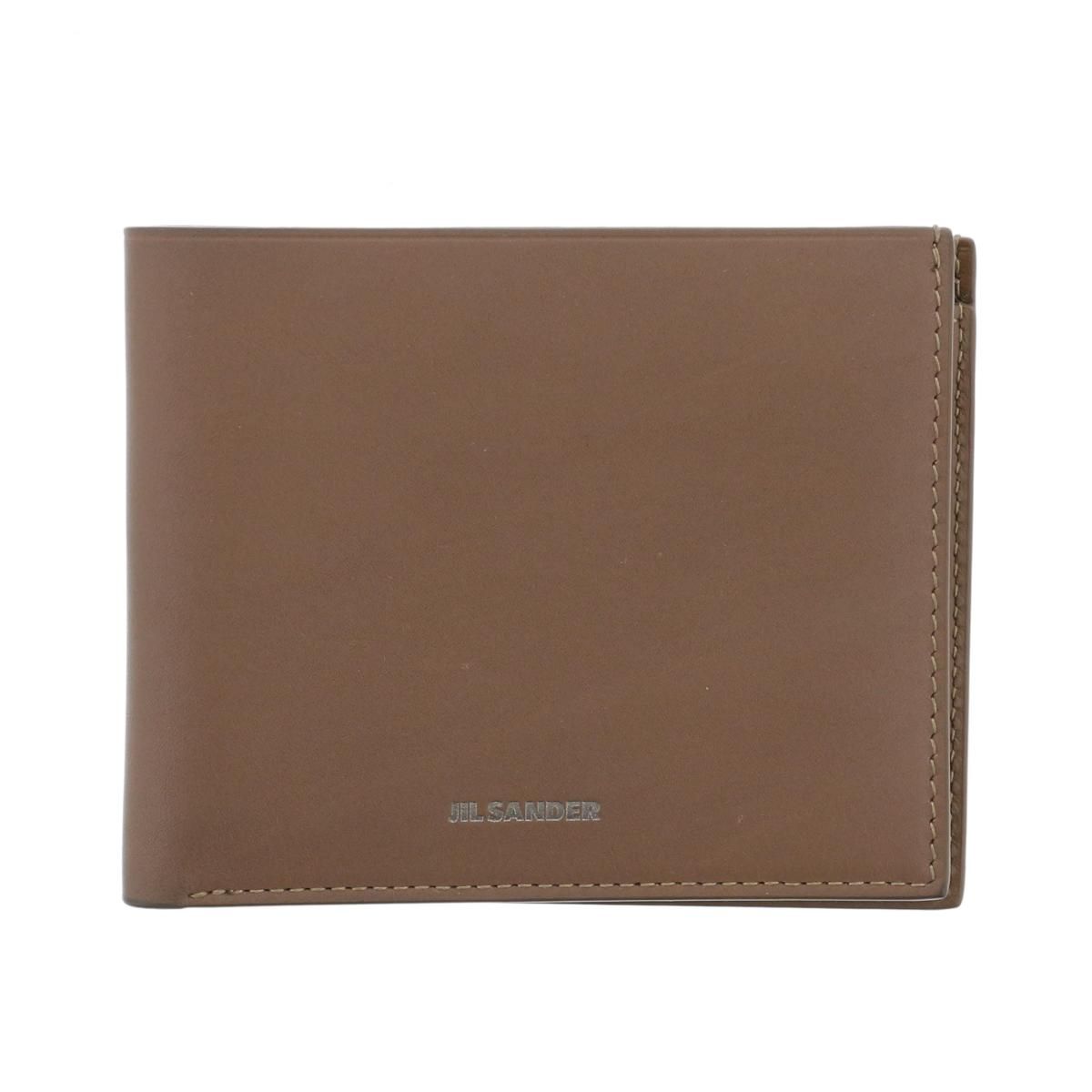 JIL SANDER ｼﾞﾙｻﾝﾀﾞｰ 二つ折り財布 財布 二つ折り財布 小銭入有 Brown J25UI0002_P5995 used AB