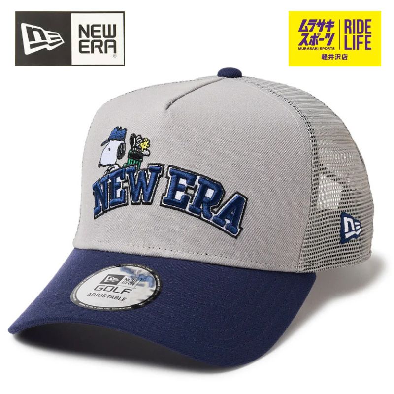 ニューエラ　ゴルフ　ハット　スヌーピー　ネイビー ムラスポ公式NEW ERA ニューエラ ゴルフ キャップ スヌーピー 9FORTY