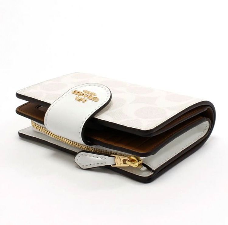 COACH　コーチ　C0082　二つ折り財布　チョーク×グレイシャーホワイト 楽天市場】コーチ COACH 財布 二つ折り財布 FC0082 C0082
