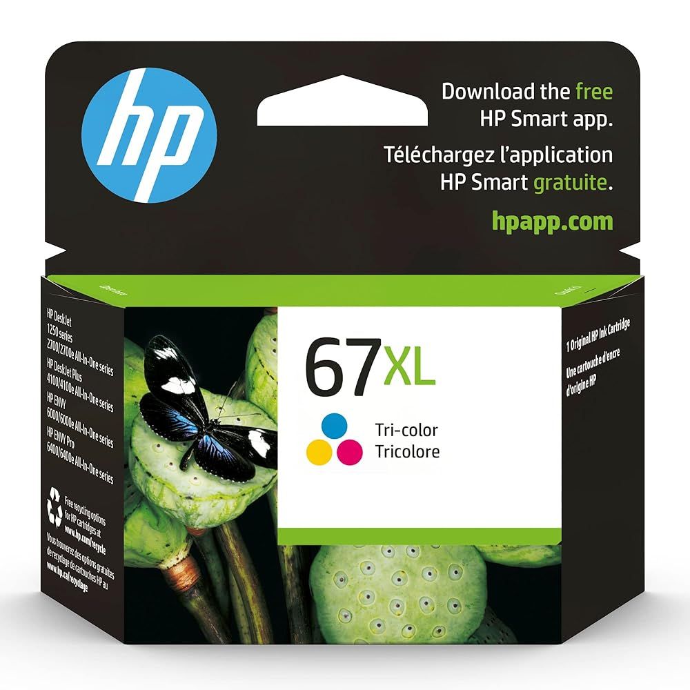 HP エイチピー 67XL | インクカートリッジ | 3色 | 3YM58AN