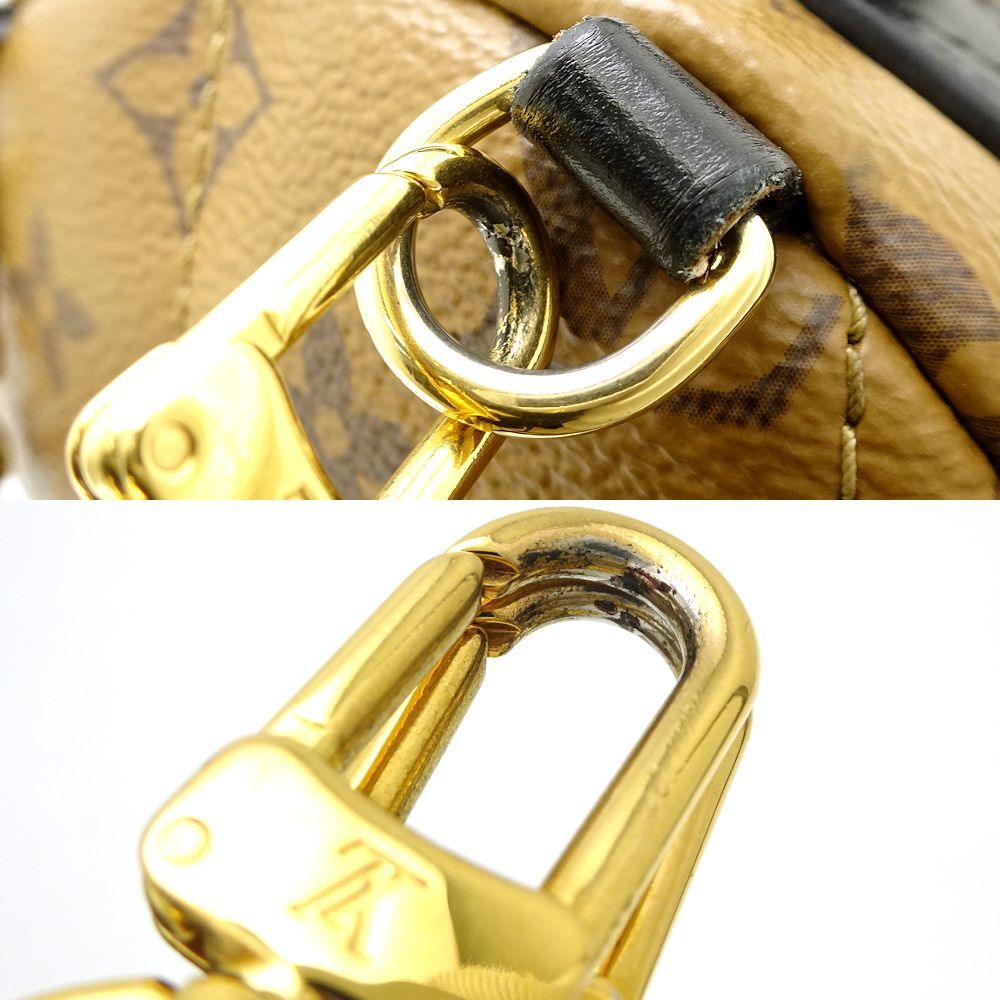 ルイヴィトン LOUIS VUITTON パームスプリングスバックパックミニ M44872 リュック・バックパック ブラウン/350583【中古】