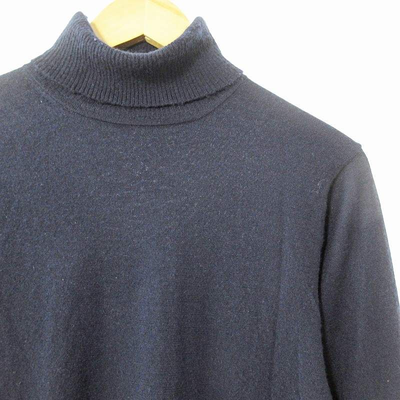 ランバン LANVIN カシミヤ100％ タートルネック ニット セーター