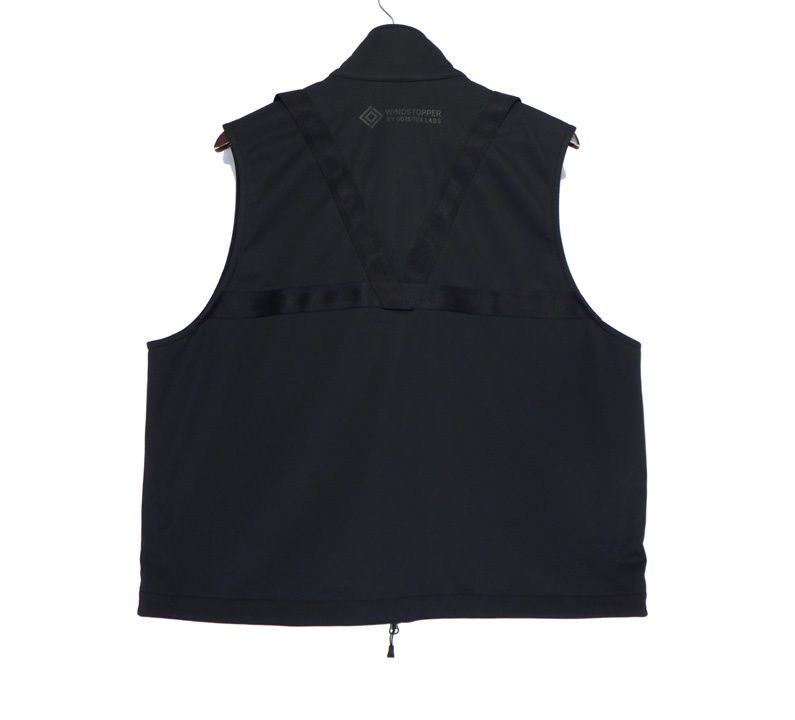 ディーベック D-VEC × オールモストブラック ALMOST BLACK VF-20500559 WINDSTOPPER BACK FLEECE 3L VEST ベスト 44546 WWW_SUPERTOOLSSHOP_NL