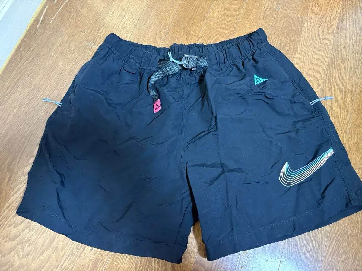 NIKE ACG ブラック ワイドパンツ ドローストリング D.HYGEN - Non-ply Yarn Lined Drop Crotch Cargo Wide Jogger