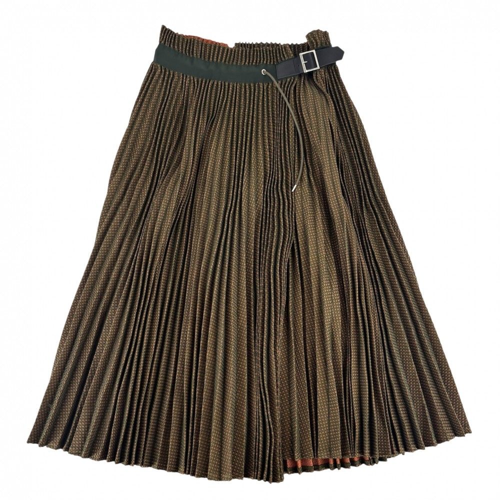 サカイ スカート レディース プリーツ ロングスカート アパレル ラップ  