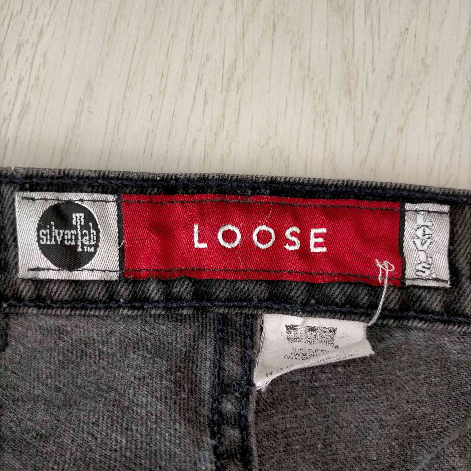 リーバイス Levis 93年製 USA製 ボタン裏513 SILVER TAB シルバータブ 