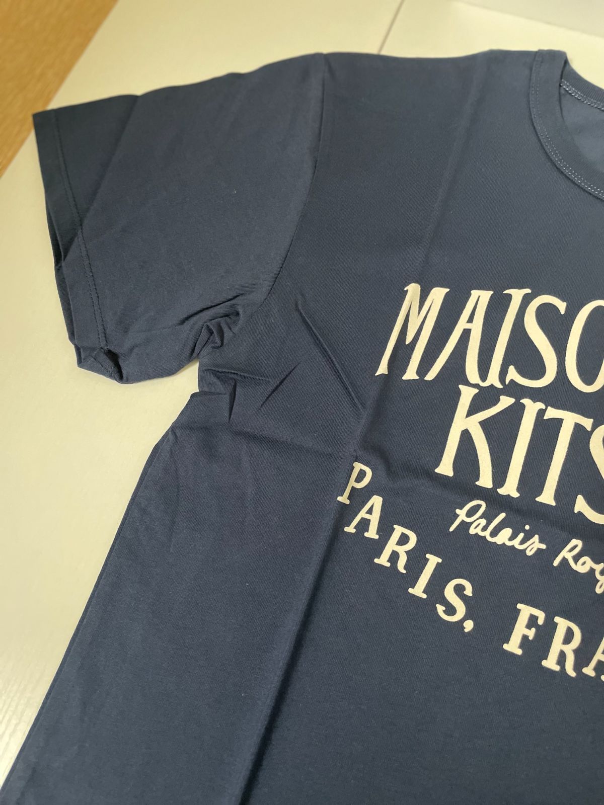 メゾンキツネ MAISON KITSUNE クルーネックTシャツ HANDWRITING CLASSIC TEE-SHIRT レディース