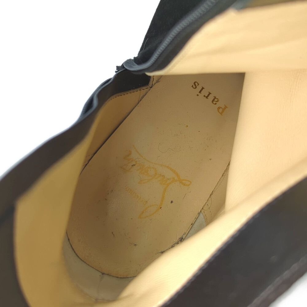 Christian Louboutin クリスチャンルブタン スエード ヒール ショート