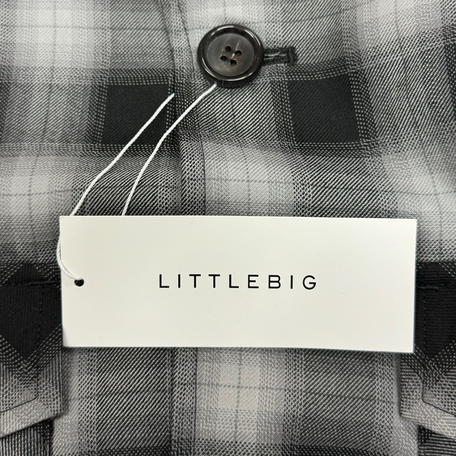 定価66000円 新品 LITTLEBIG 22AW Homble Blouson オンブレチェック
