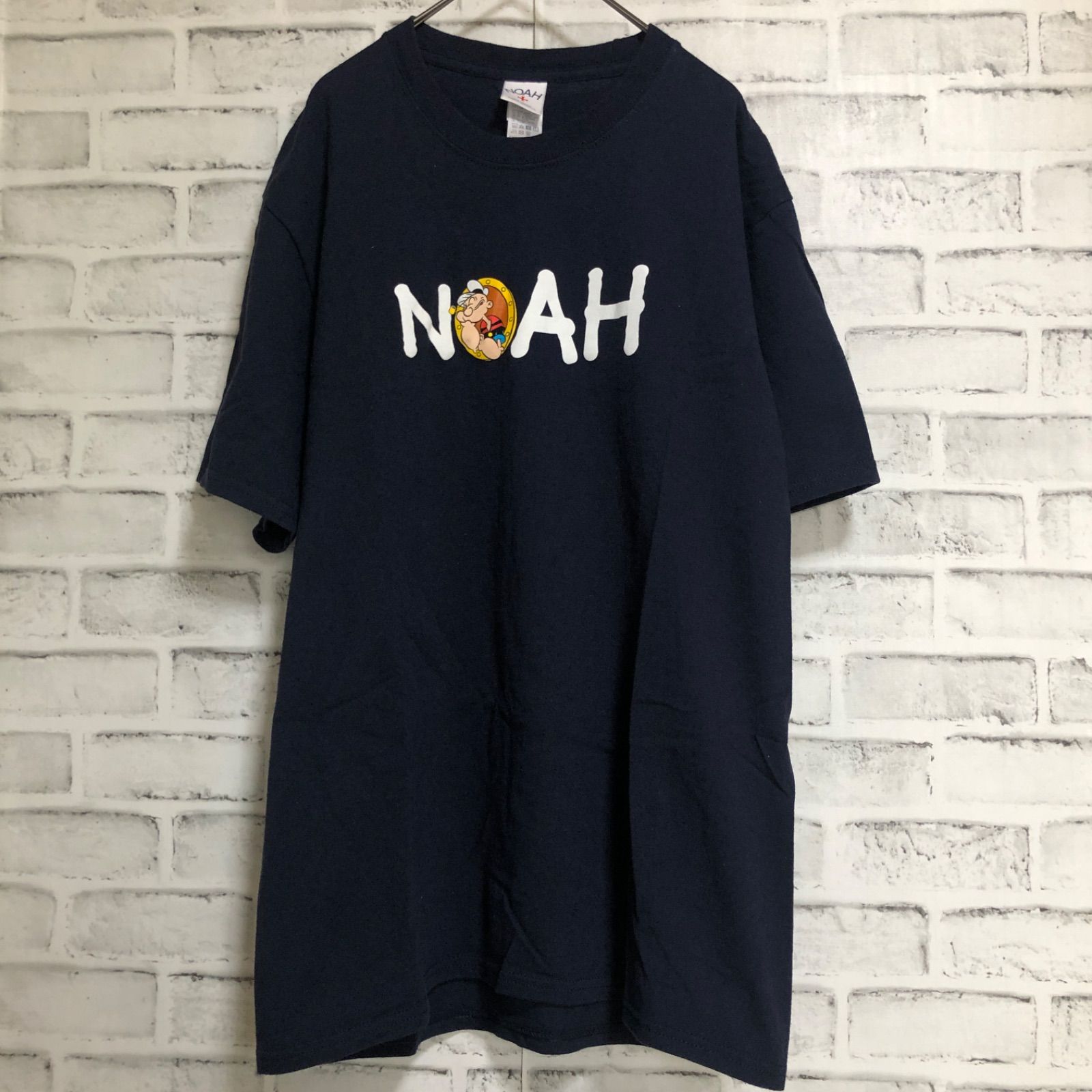 美品⭐️NOAH×POPEYE 2022コラボ Tシャツ M ネイビー ノア×ポパイ - メルカリ