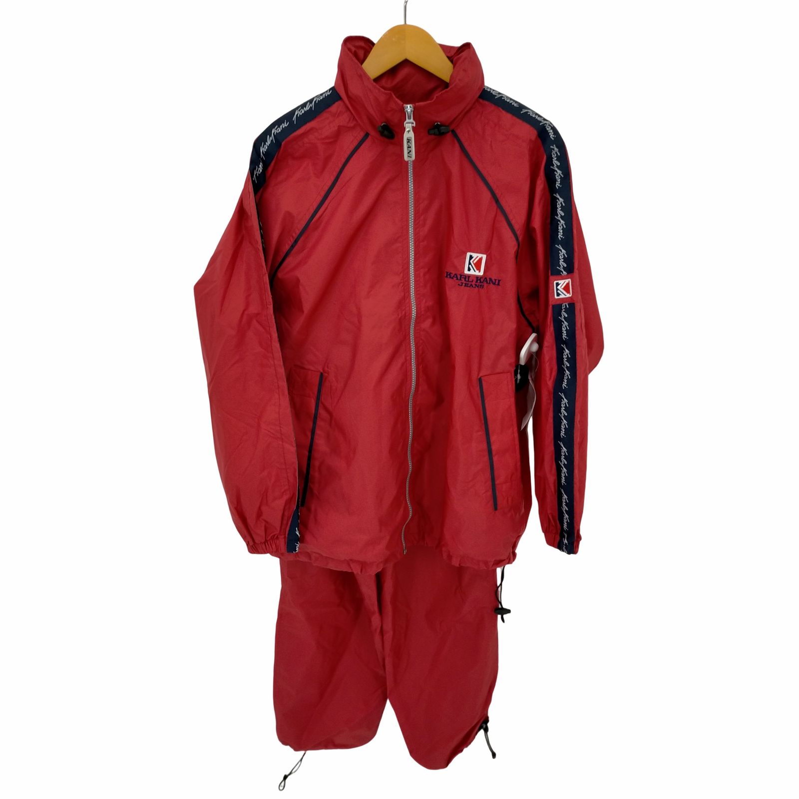 karl kani 90s セットアップ 激レア！ Karl Kani カールカナイ ナイロンセットアップ 新品 90s