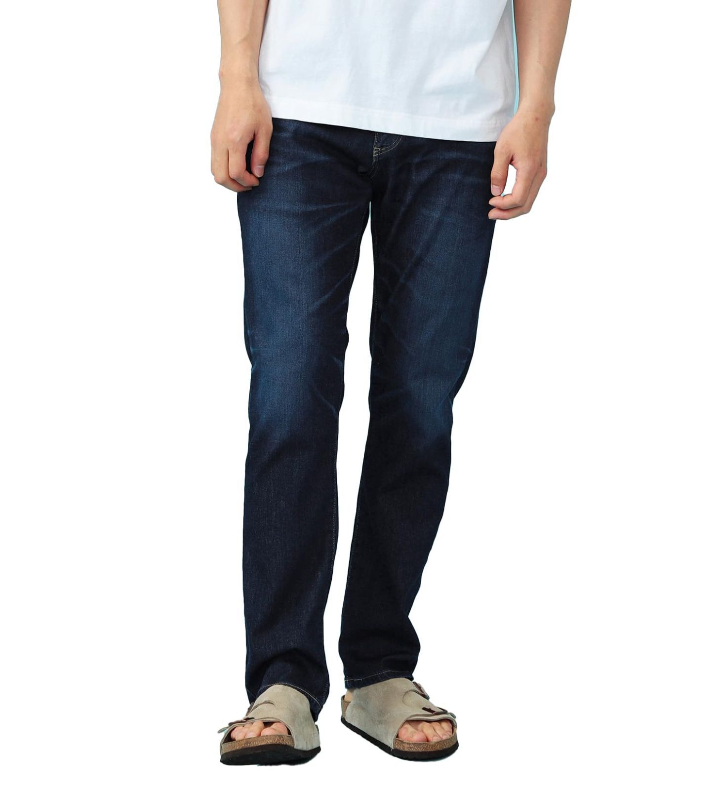 Size M_Color ブルー エドウィン ジーンズ COOL ジャージーズ レギュラーストレート デニムパンツ 涼しい JMH03C メンズ ブルー M