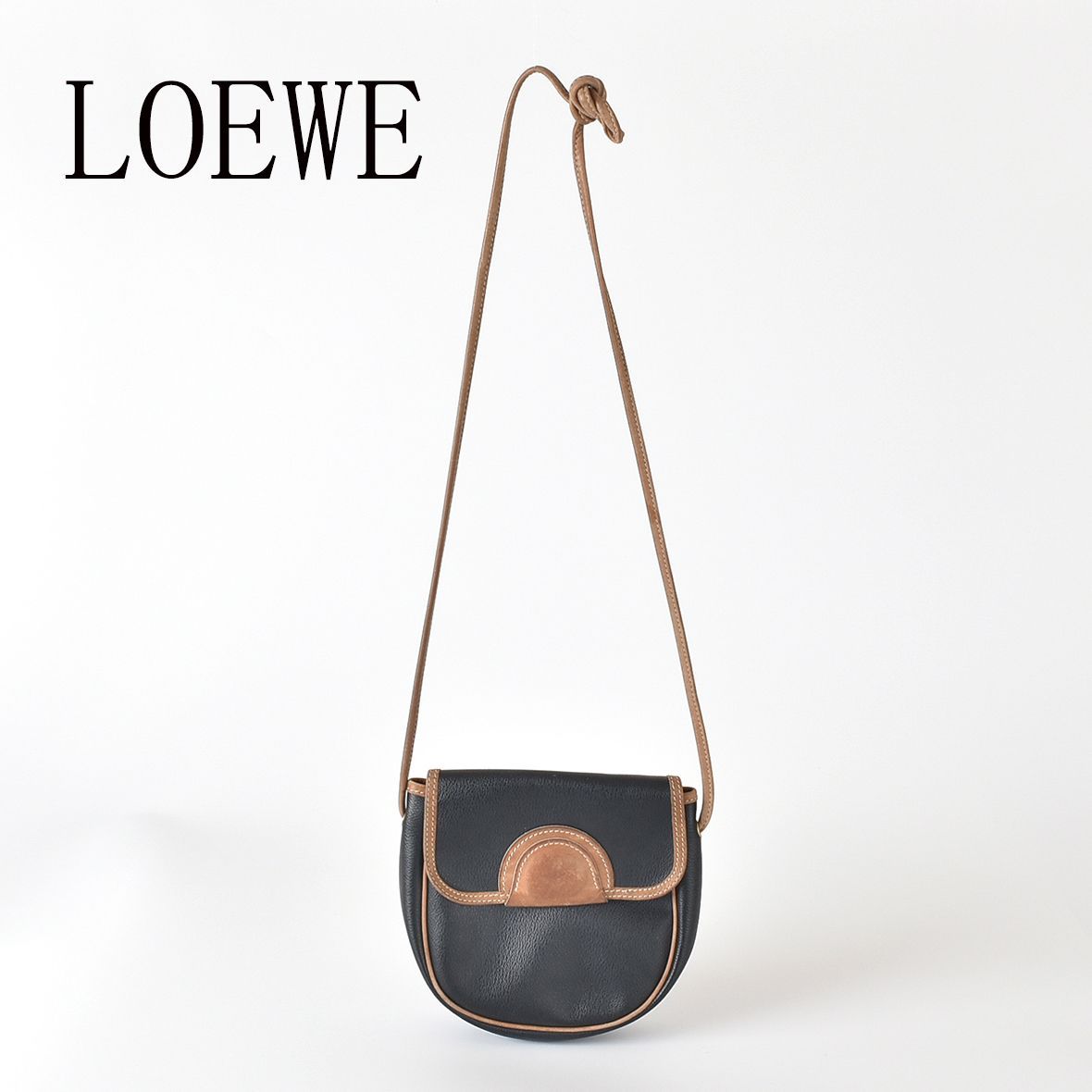 LOEWE ロエベ レディース BAG バッグ ブラウン オールド ヴィンテージ 