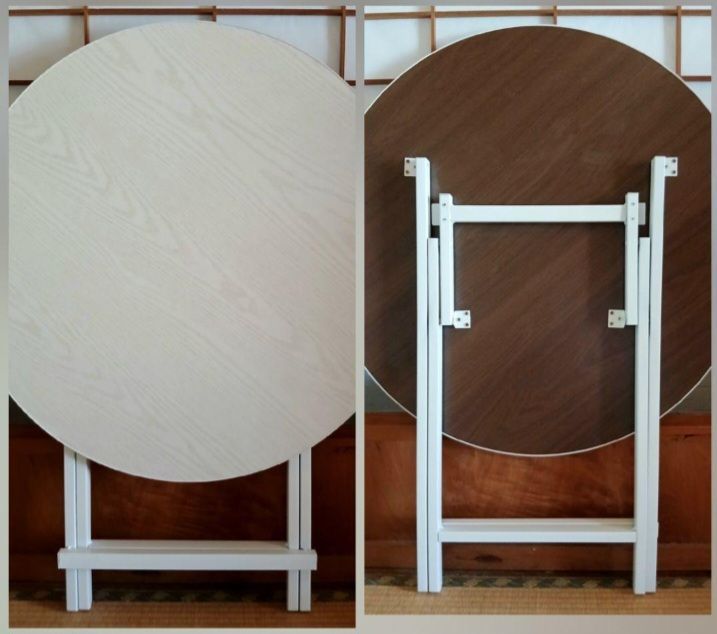 色 アイボリー木目