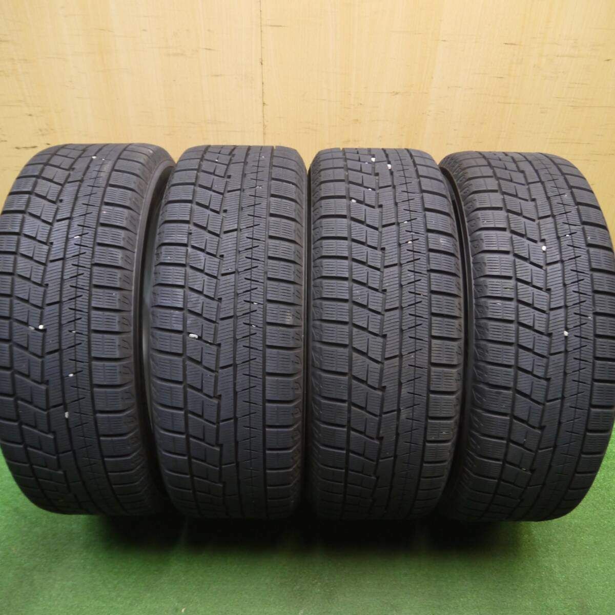 送料無料]バリ溝！21年！9.5分以上☆スタッドレス 175/65R15