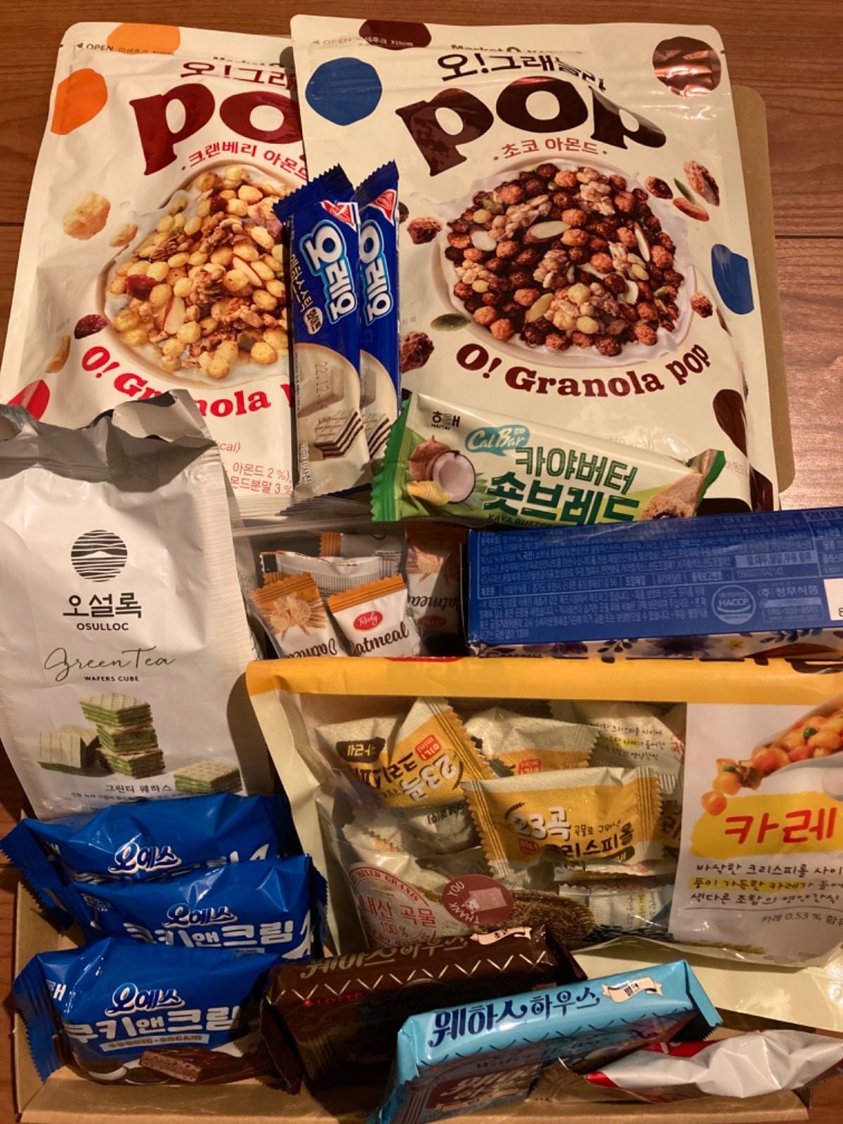 80サイズ韓国食品➕マスクパックセット