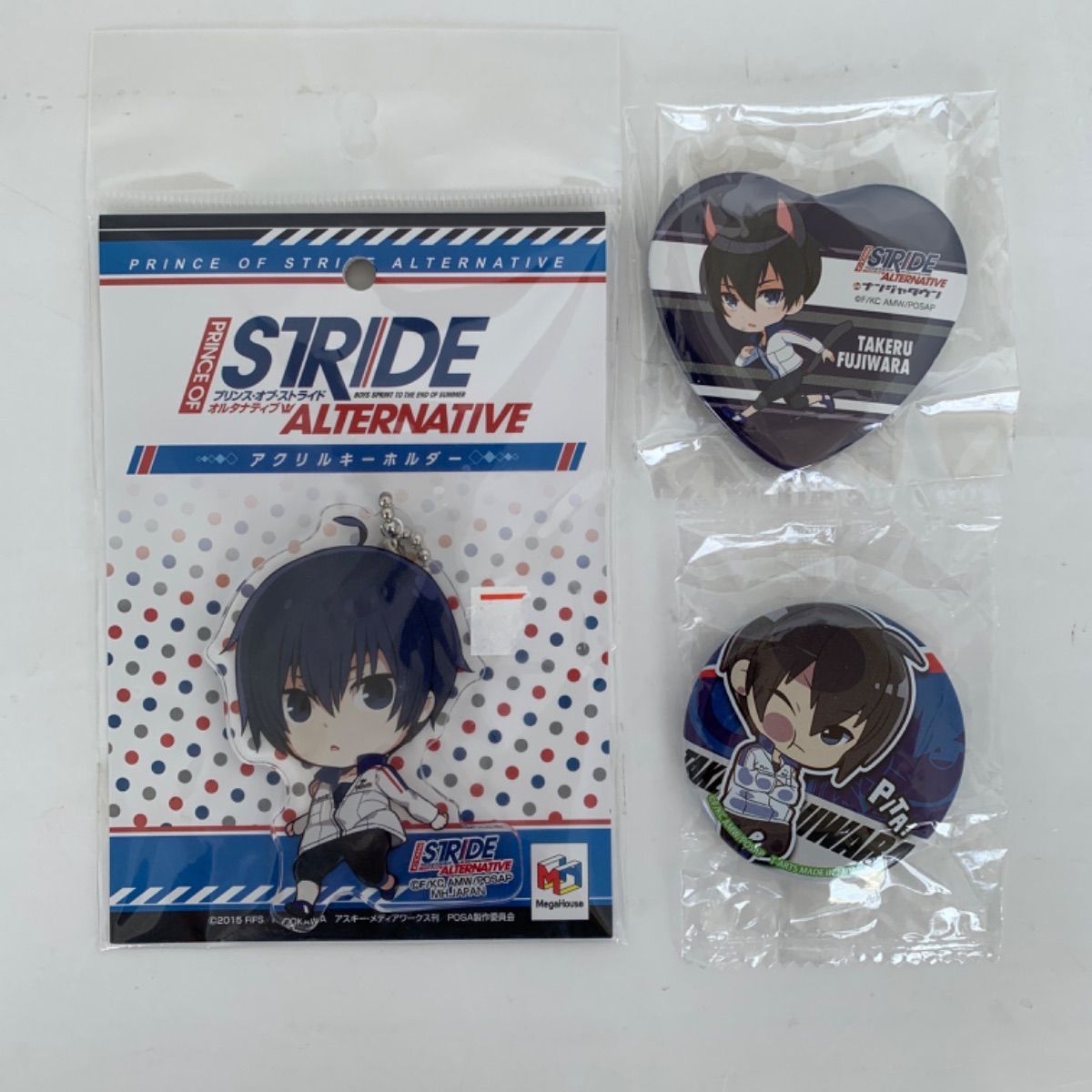 プリンスオブストライド プリスト 藤原尊 アクリルキーホルダー 缶 