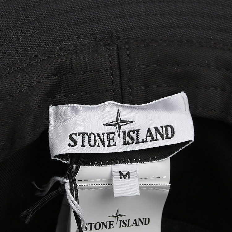 1 STONE ISLAND ストーンアイランド 781599461 V0029 ブラック ロゴ