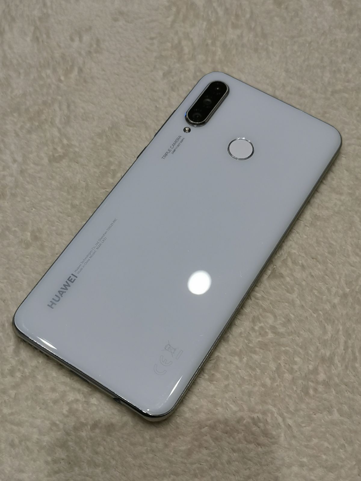 新品 HUAWEI P30 lite 国内版SIMフリー ワイモバ版 - スマートフォン/携帯電話