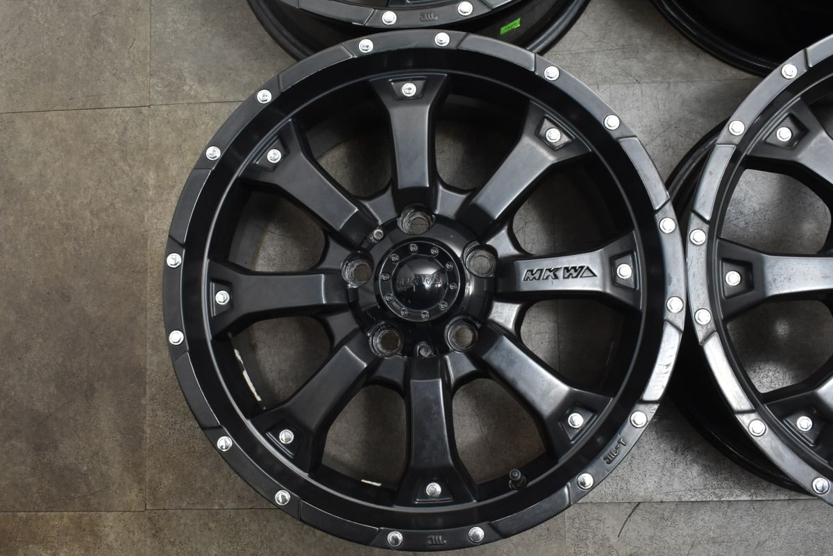 送料無料 MKW MK-46 7J-16 +35 5H-114.3 (16インチ) 5H114.3 7J