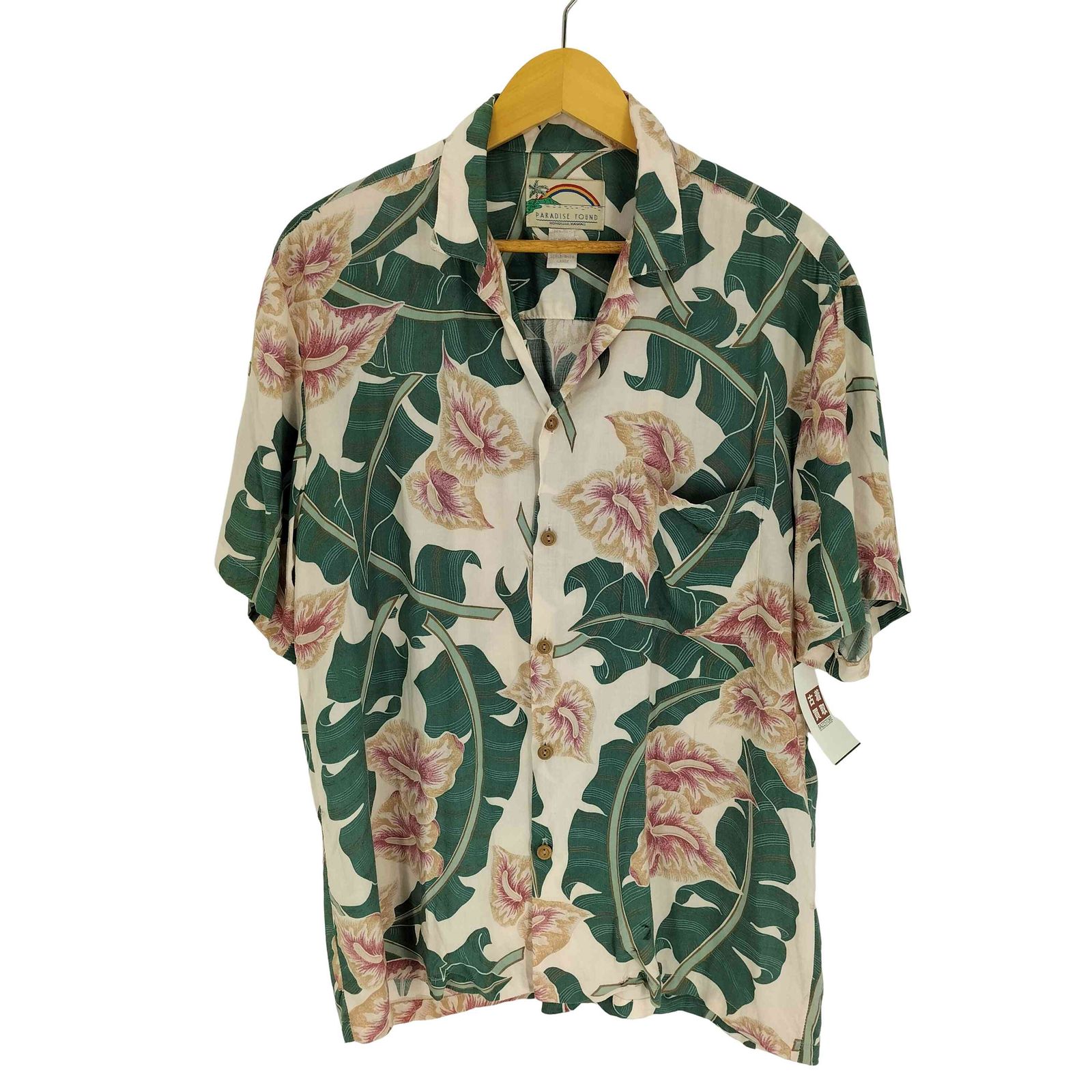 パラダイスファウンド アロハシャツ 90s 90s PARADISE FOUND パラダイスファウンド アロハシャツ M