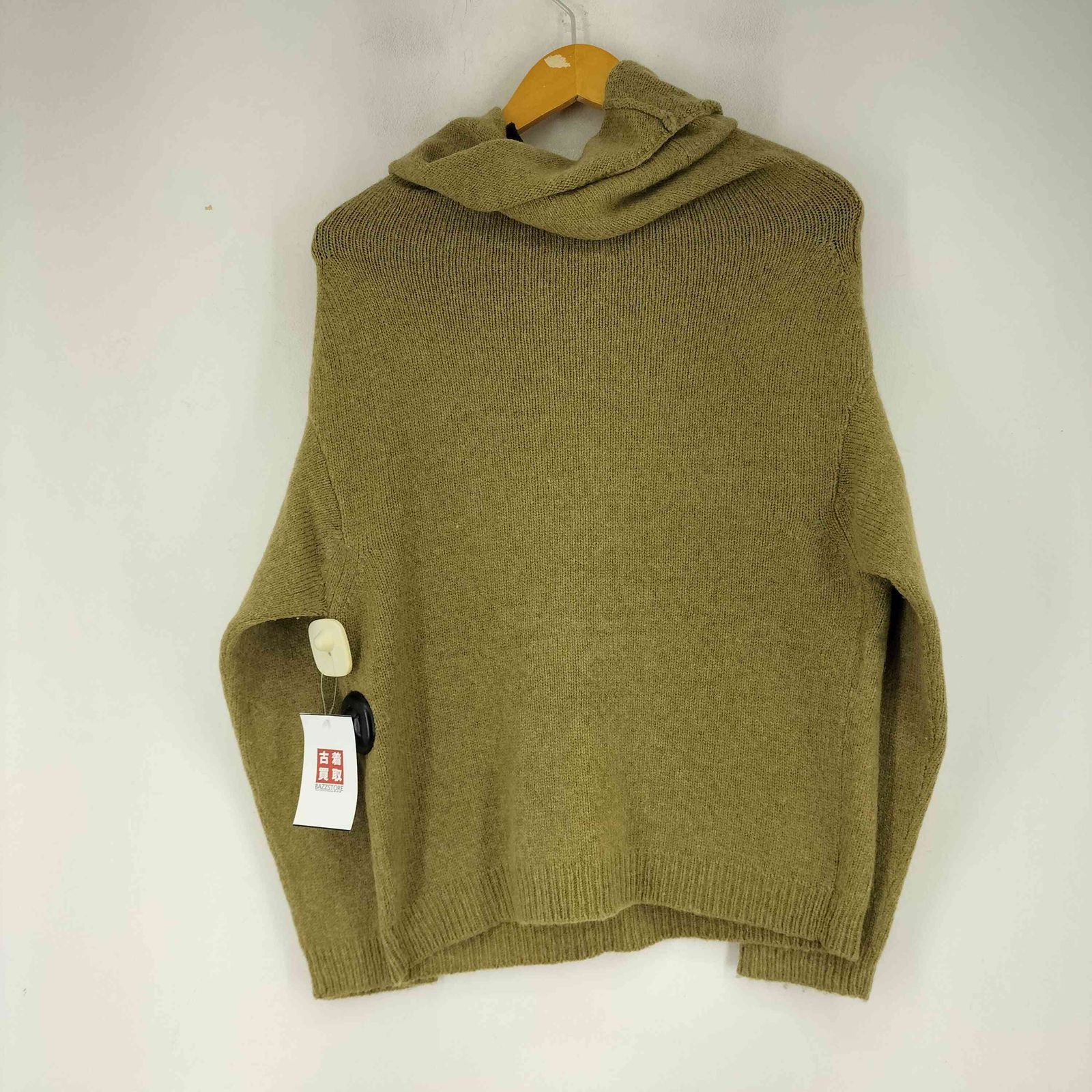 ドリスヴァンノッテン DRIES VAN NOTEN ハイネック ニット ギミック スナップ レディース S