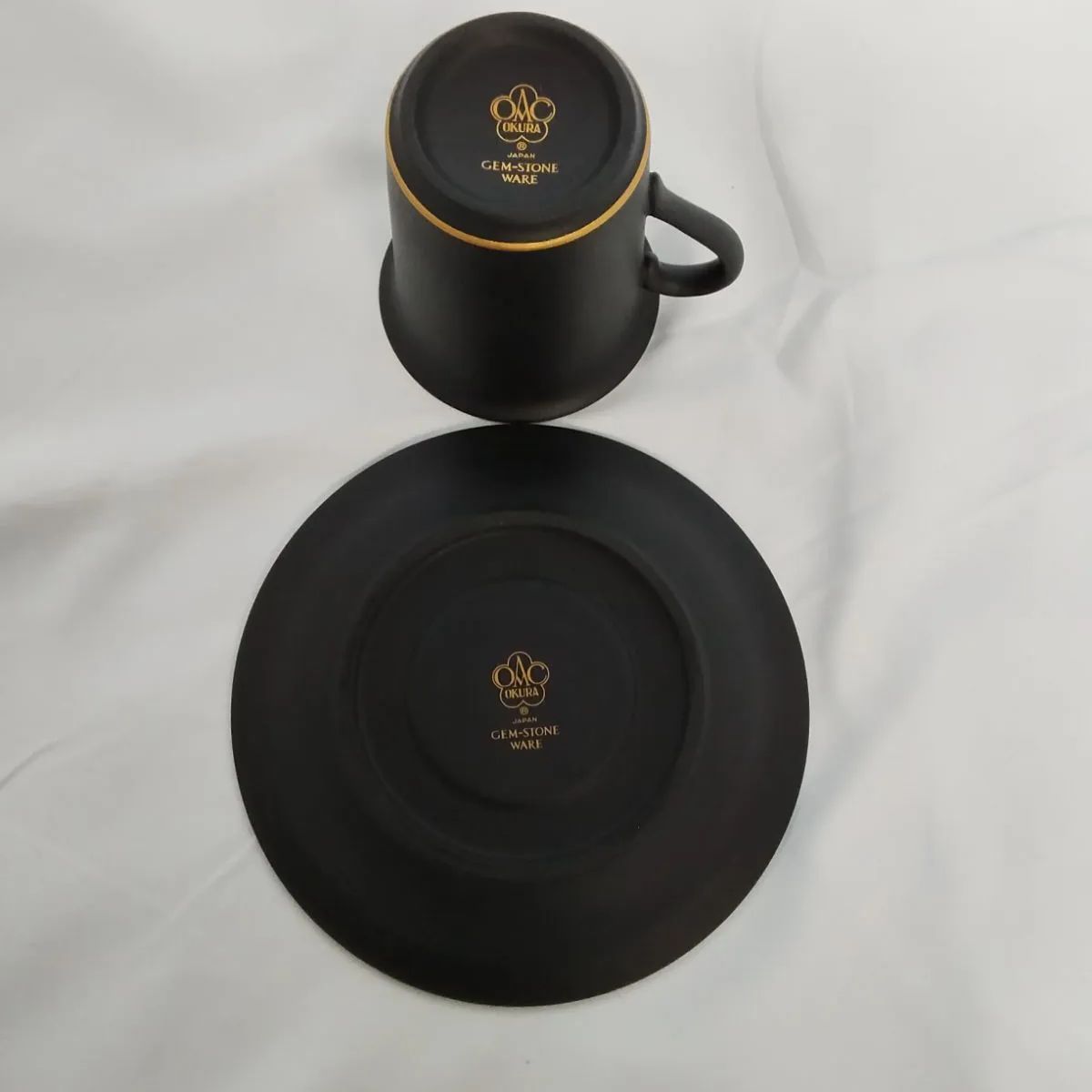 大倉陶園・廃盤希少品】大倉陶園 廃盤 希少品 GEM STONE WARE 金彩 