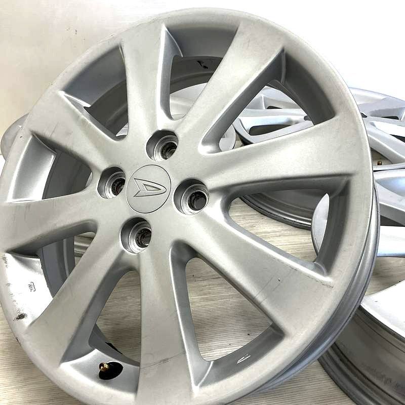 【ダイハツ】ムーヴ 純正 アルミ ホイール セット16インチ タント等 ムーヴ DAIHATSU ダイハツ 純正 マットブラックペイント 16