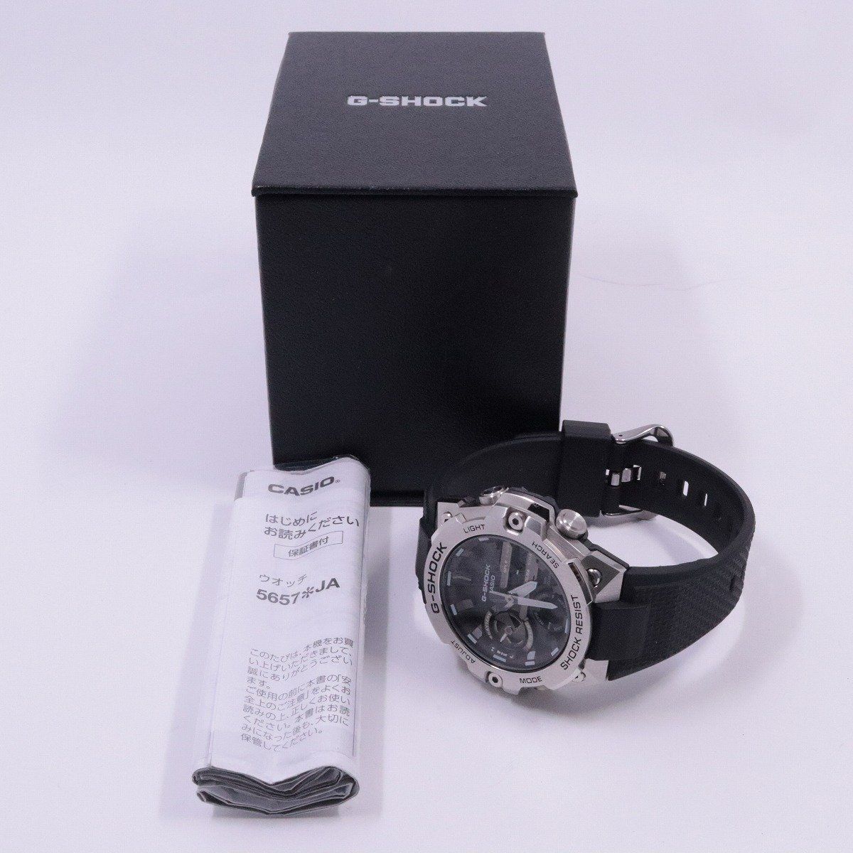 人気モデル美品】G-SHOCK GST-B400タフソーラーBluetooth 54） G-SHOCK