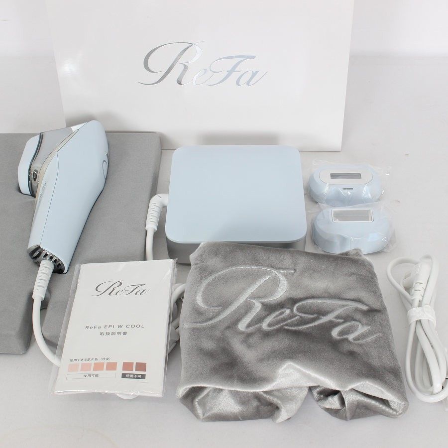 ReFa リファエピクール　脱毛器　付属品全て有 Amazon | ◇新モデル◇【公式ストア限定】リファ エピダブル
