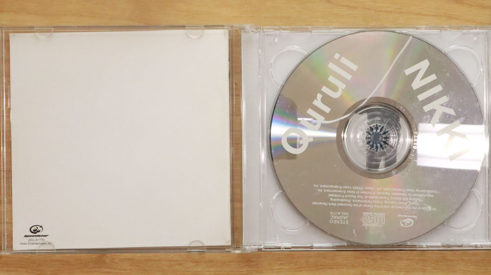 全てのアイテム 国内盤CD☆くるり/Quruli□ 【VIZL156 NIKKI(初回限定盤DVD付) 邦楽