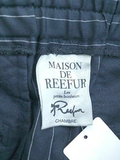 【美品】メゾンドリーファー   パンツ ◇ MAISON DE REEFUR メゾンドリーファー 梨花 ピンストライプ