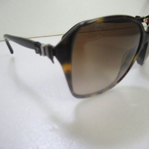 CHANEL シャネル ココマーク リボン サングラス ブラウン レディース  