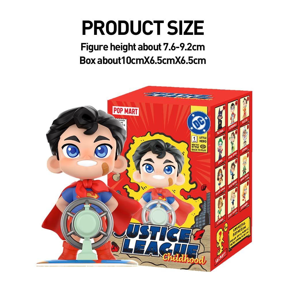 新着商品】POPMART DC Justice League Childhood シリーズ【1ピース】 ポップマート ガチャガチャ ブラインド  ボックス フィギュア プラモデル プレミアム おもちゃ PVC ソフビ オリジナル キャラクター 誕生日 プレゼン - メルカリ