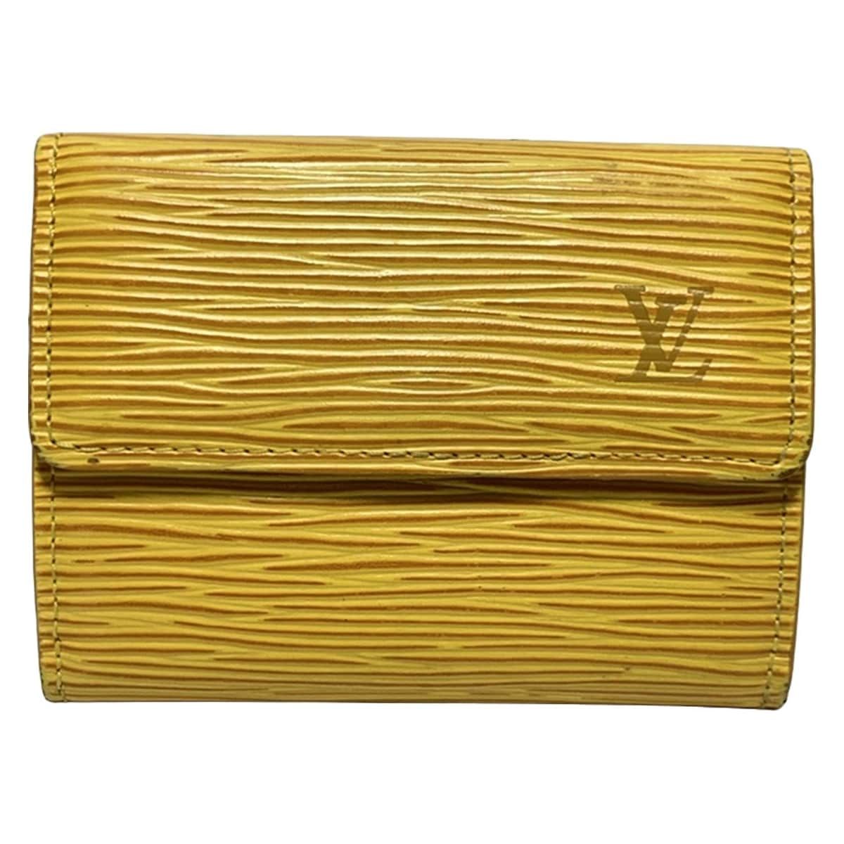 LOUIS VUITTON ルイヴィトン コインケース エピ ラドロー M63309 ジョーヌ レザー