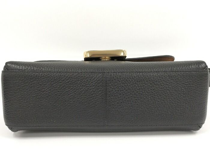 COACH グレース 2WAY ショルダーバッグ レザー ブラック CC088 - メルカリ 