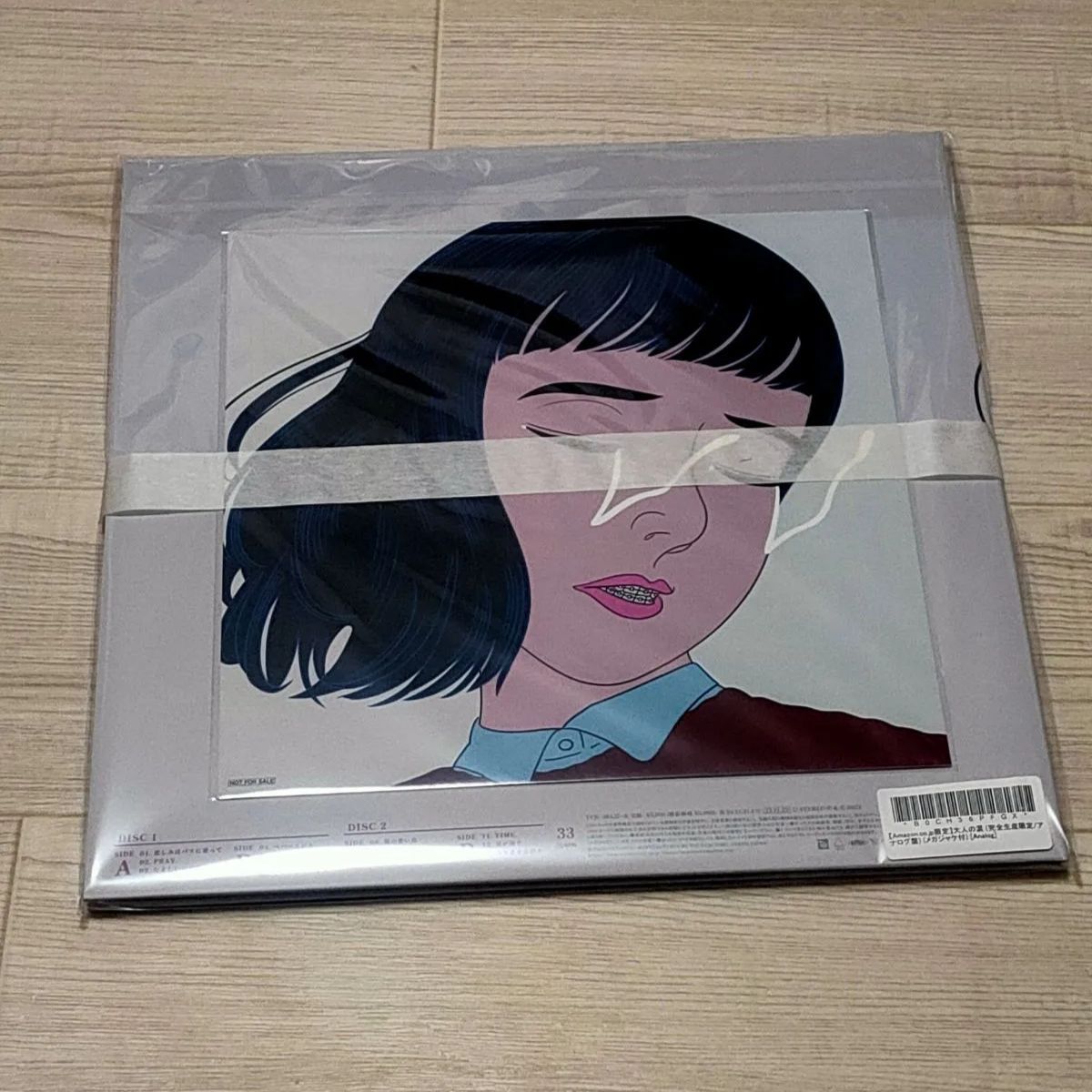 ステッカー付　マカロニえんぴつ　大人の涙　アナログ　レコード　LP ステッカー付 マカロニえんぴつ 大人の涙 アナログ レコード LP