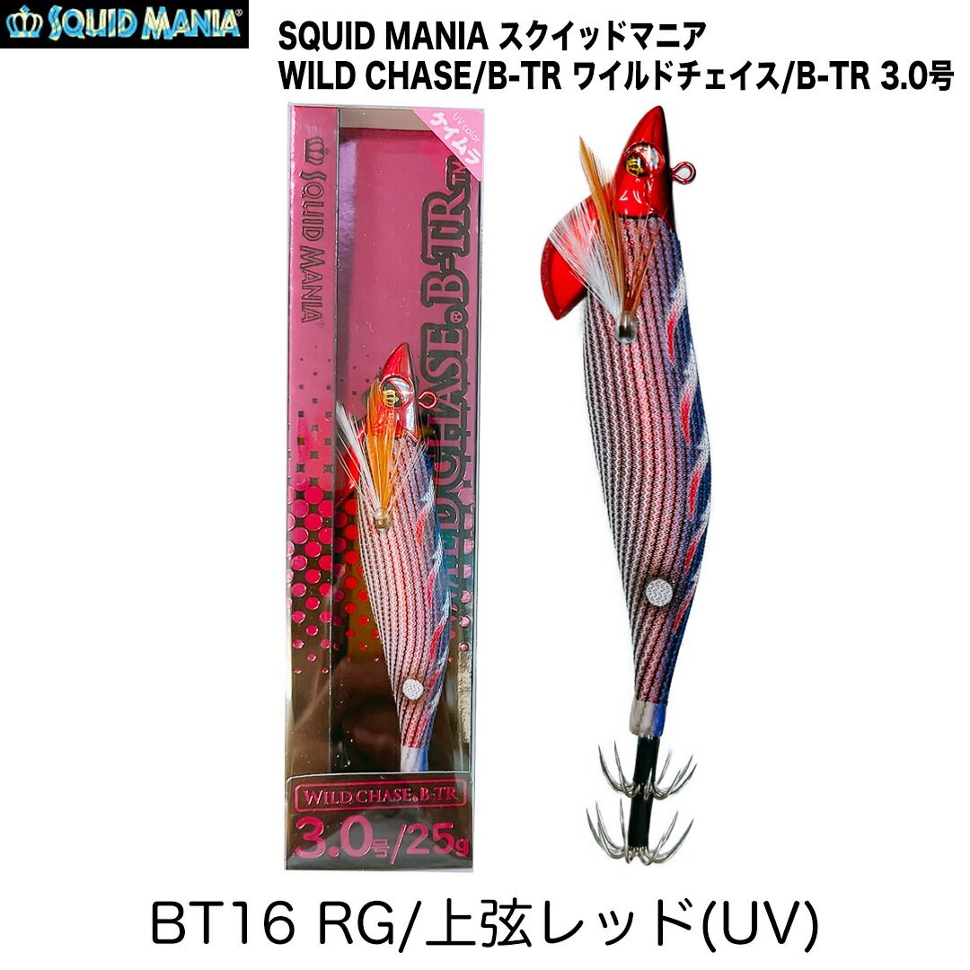 スクイッドマニア ワイルドチェイス B-TR 3.0号（限定品） SQUID MANIA スクイッドマニア WILD CHASE/B-TR ワイルドチェイス/B-TR