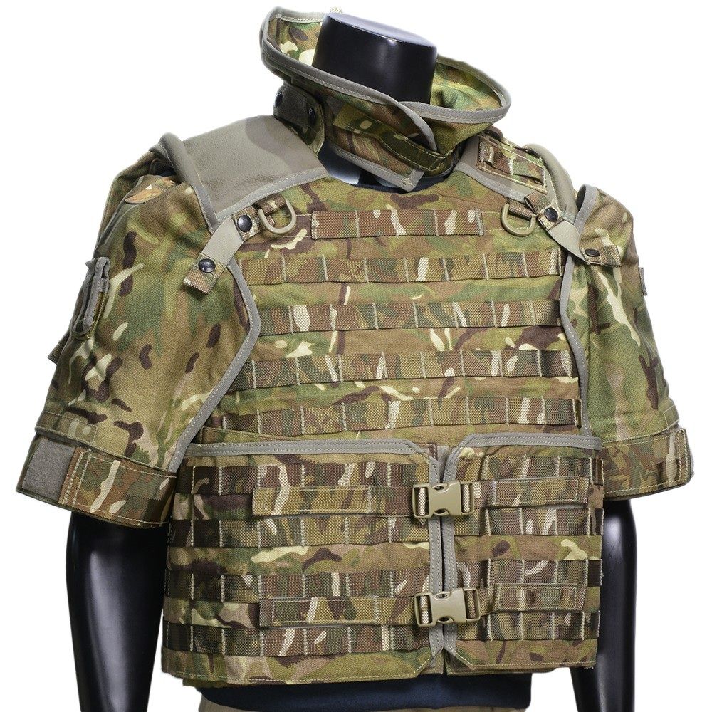 イギリス軍 オスプレイ MK4 ボディアーカバー イギリス軍 オスプレイMk4 ボディアーマーカバー MTPカモ 7点