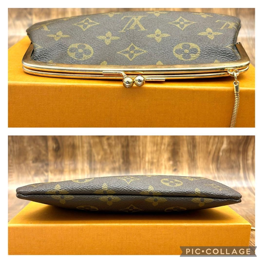 ⛄️極美品⛄️ルイヴィトン モノグラム がま口 ポーチUSA