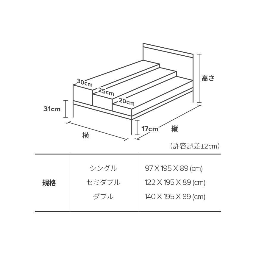 在庫処分】シングル Nelly Upholstered Platform ベッドフレーム OPP ...