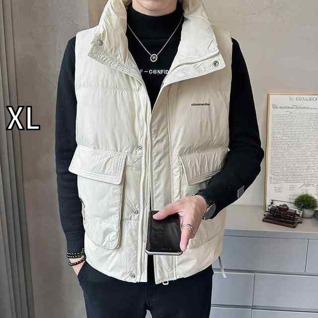 STUSSY(ステューシー) / ベスト/M/コットン/IDG/22AW/WASHED CANVAS