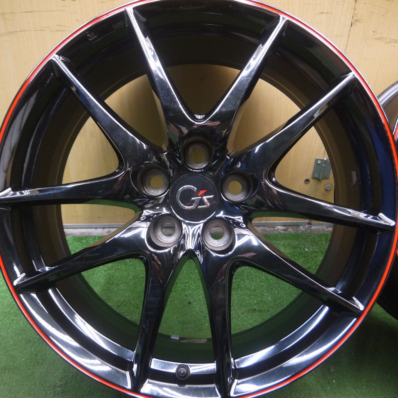 送料無料* キレイ☆トヨタ GRX130 マークX G's 純正 ホイール 19インチ