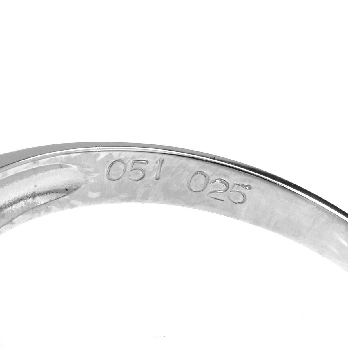 ヘイローデザインリング 指輪 エメラルド 0.51ct ダイヤモンド Pt900  