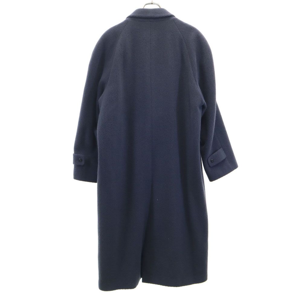 90s GIVENCHYジバンシー ウールロングコートダブルヘリンボーン 90s GIVENCHYジバンシー ウールロングコートダブルヘリンボーン