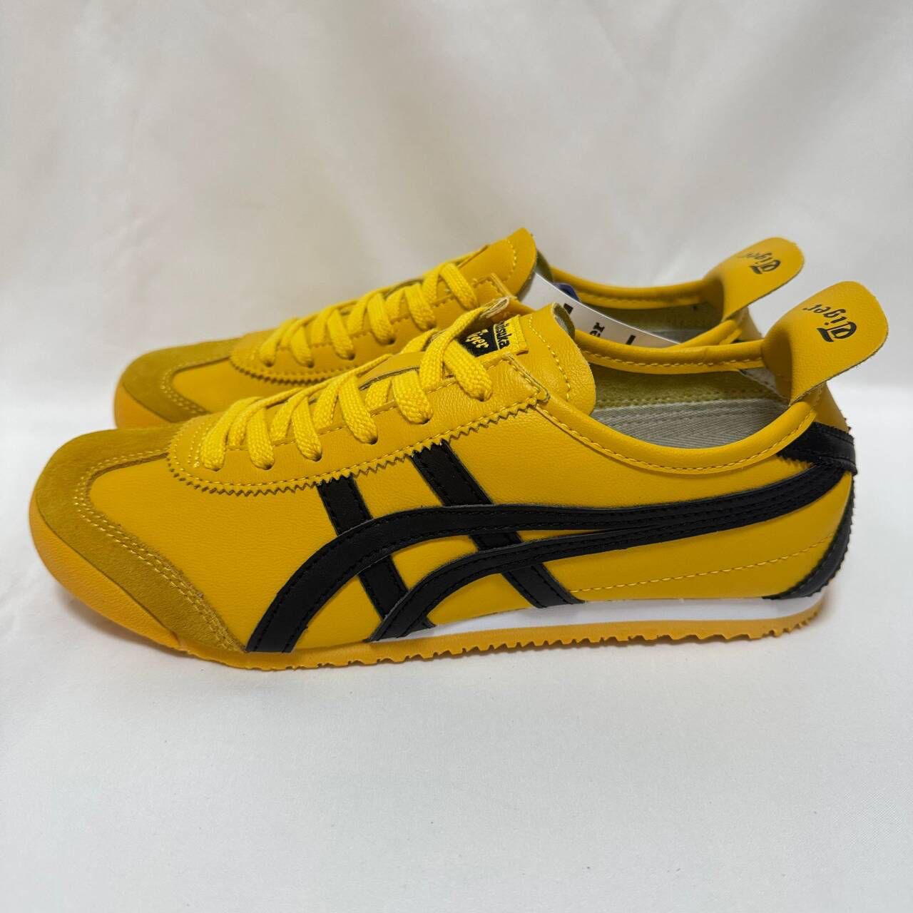 オニツカタイガーMEXICO66 イエロー25.5 男女兼用