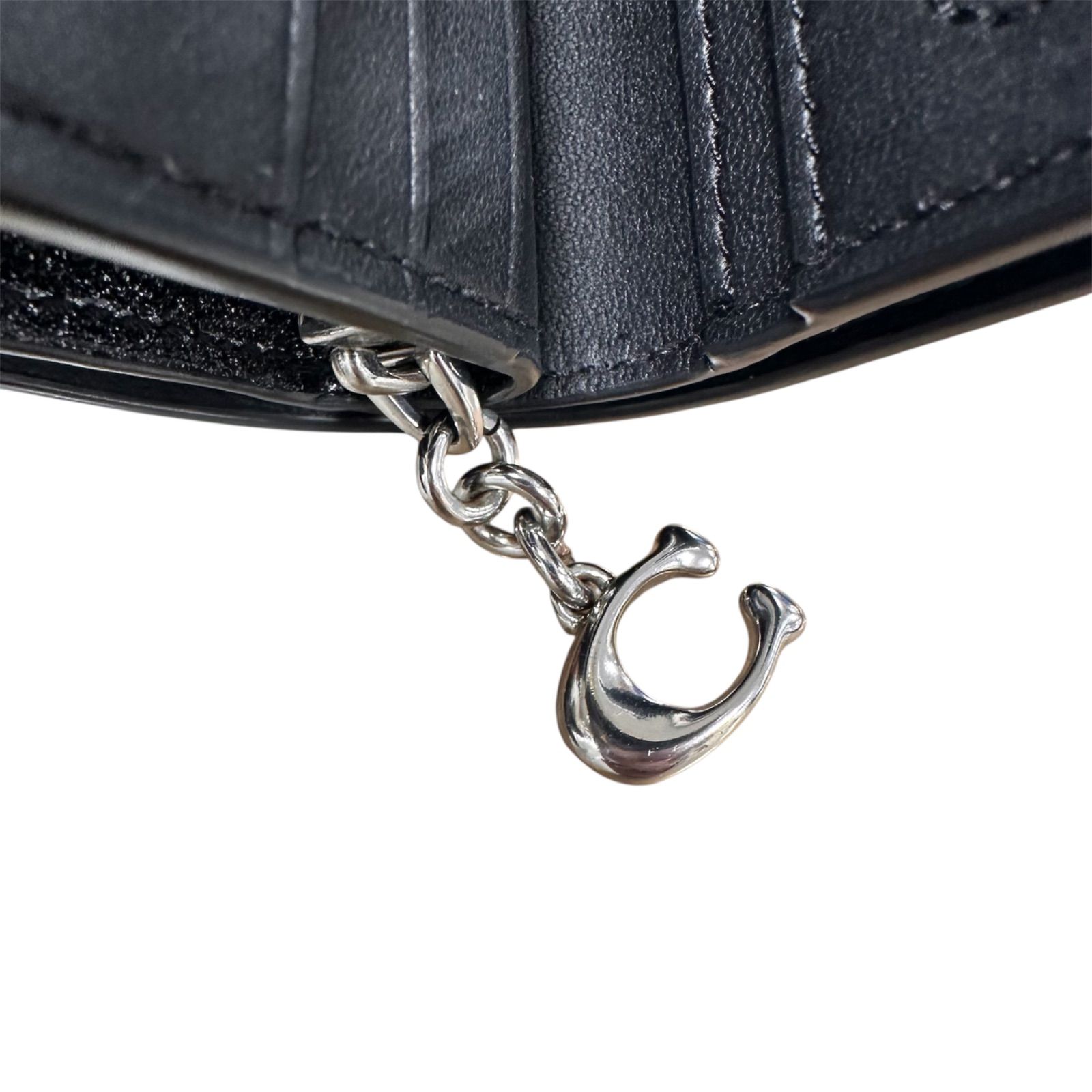 COACH コーチ 財布 メンズ アウトレット レザー スリム ビル