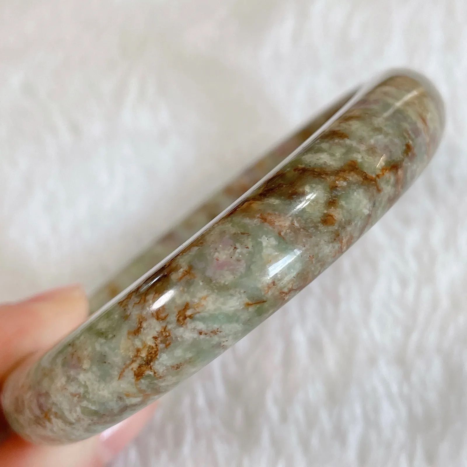 マルチカラーサファイアバングル - メルカリ